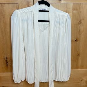 Nanette Lepore Cream Blouse